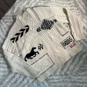 Vintage Ralph Lauren Sweater Mock Neck